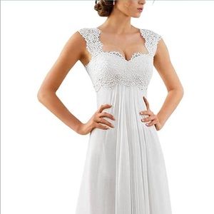 Sleeveless chiffon dress